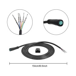 Cable de datos para pantalla de 5 pines / 6 pines para Kugoo M4 o similar  - 12  