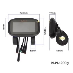 Display dashboard voor Kukirin G2 Max elektrische step  - 7 Compatibel met de Kukirin G2 Max elektrische step, controleer altijd