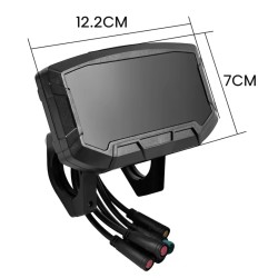 copy of Display scherm voor e-step iScooter iX3 Kamikaze K1 K1 Plus ZWHEEL ZWOLF, reserveonderdeel  - 1 
Vervangend display sche