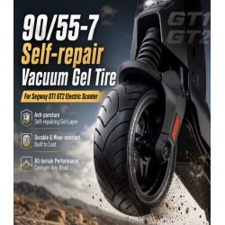 Originale 90/55-7 tubeless-dæk med gel til Segway GT1 / GT1E / GT2 Segway - Ninebot - 4 
Præcis kompatibilitet med Segway GT1, G