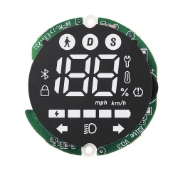 Kontrollpanel eller display til Xiaomi Electric Scooter Elite elsparkesykkel, instrument skjerm erstatning  - 1 
Passer Xiaomi E