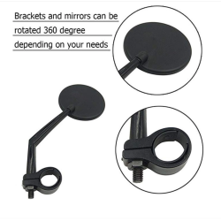 Oglinda retrovizoare pentru scutere biciclete  - 4  