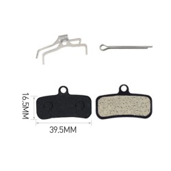 Klocki hamulcowe Shimano Saint M810/M820, Zee M640, XTR M9120, XT M8020, Deore MT520 i TRP Quadiem/Slate T4  - 3 
Pasują do wiel