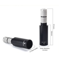 Extensores de aluminio para manillar bicicleta MTB o similar regulable de 30 a 40cm - compatible con manillar 22mm  - 11  