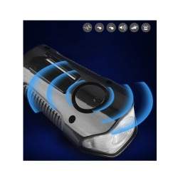 Lommelykt med horn for scootere eller sykler Wan - 4  