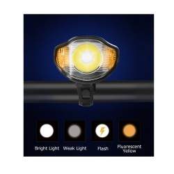 Zseblámpa szarvával robogókhoz vagy kerékpárokhoz Wan - 5  