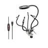 Welding Stand With Magnifying Glass  - 1  