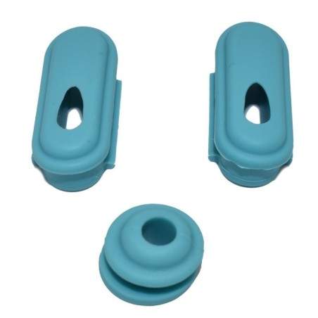 Packung mit blauen Gummibändern für das Modell Outsider Bongo  - 2  