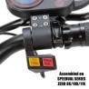 Dobbelt motor knap  - 4  