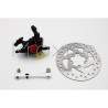 Complete black xTech caliper brake kit for Xiaomi M365, 1S, Pro2 or M365 Pro ZOOM xTech - 2 Zoom Xtech HB100 black brake install