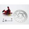 Kompletni komplet zavornih čeljusti xTech red za Xiaomi M365, 1S, Pro2 ali M365 Pro ZOOM xTech - 2 Komplet za namestitev rdečih 