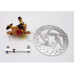 Zlaten komplekt xTech komplekt za Xiaomi M365, 1S, Essential, Pro2 ili M365 Pro. ZOOM xTech - 4 Zlaten komplekt xTech komplekt z