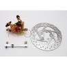 Zlatá xTech kompletná brzdová sada pre Xiaomi M365, 1S, Essential, Pro2 alebo M365 Pro. ZOOM xTech - 4 Zlatá xTech kompletná brz