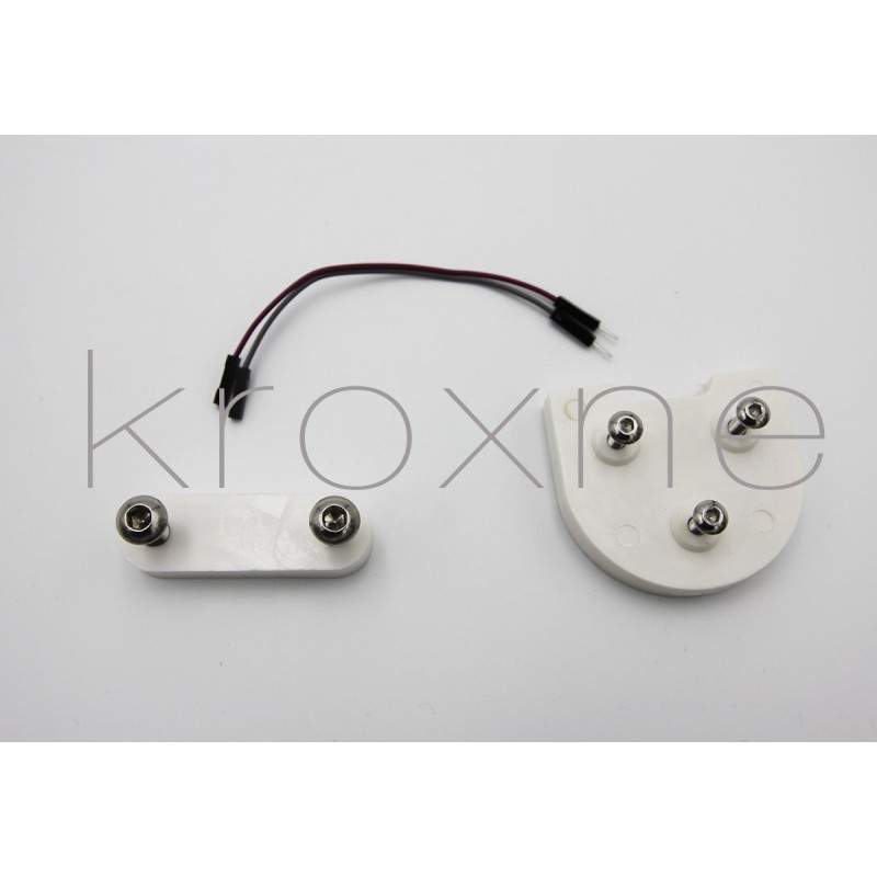 Alzador / adaptador de guardabarros Xiaomi M365, 1S, Pro2 y M365 Pro para neumáticos de 10 púlgadas KROXNE - 1 Alzador / adaptad