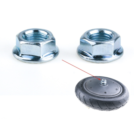 Nut and retaining washer for the motor for Xiaomi electric scooter, Ninebot or similar Xiaomi - 2 Specification:Item Type: Nut, 