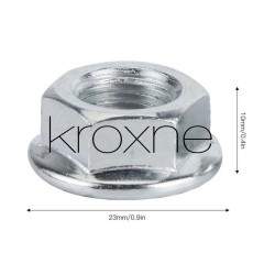 Nut and retaining washer for the motor for Xiaomi electric scooter, Ninebot or similar Xiaomi - 8 Specification:Item Type: Nut, 