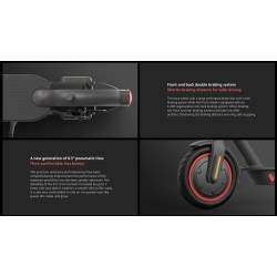 Xiaomi Mi Pro2 elektrisk skoter - 45 km autonomi - 12400 mah batteri Xiaomi - 9 Maxhastighet: 25 km / h (Maximal hastighet för v