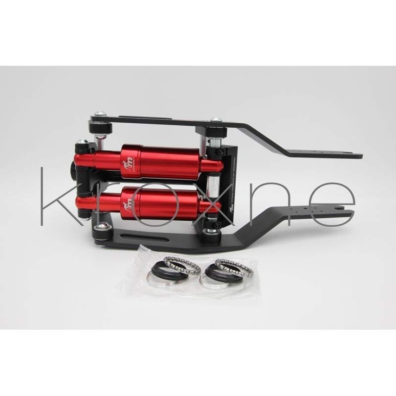 Monorim DM - Double amortisseur - Suspension avant pour scooters électriques Xiaomi Monorim - 4 

Inclus dans le paquet:
- Suspe