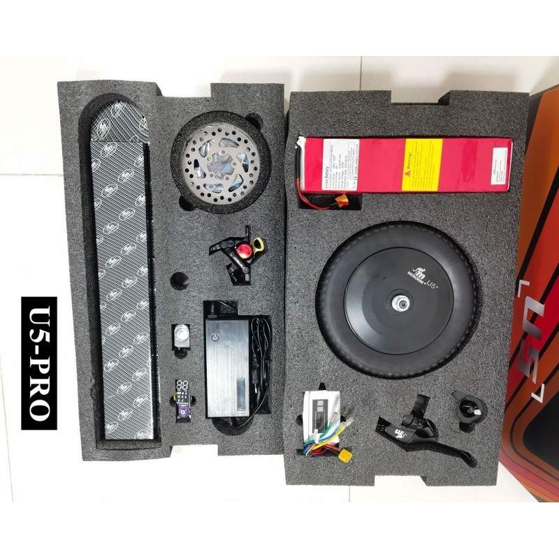 DUAL52 AWD-oppgraderingssett for PACK U5-Max 2.0 for Ninebot Max elektriske scootere - DOBBELMOTOR-sett Monorim - 31 DUAL52 AWD-