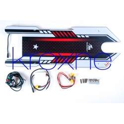 Monorim punte ALD WDL / baza pentru trotinete electrice cu lumini led si semnalizatoare stanga/dreapta Monorim - 8 Baza cu lumin