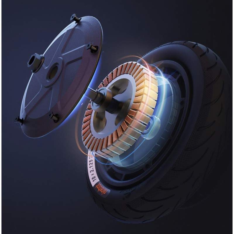 Двигатель серии Ninebot Fxx мощностью 350 Вт с 10-дюймовым бескамерным ободом и шиной Segway - Ninebot - 1 Двигатель серии Nineb