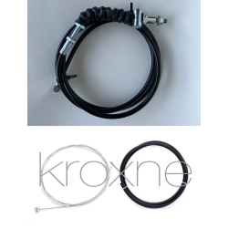 Brake cable for the front suspension and 2.1 meter cable for the rear suspension.
