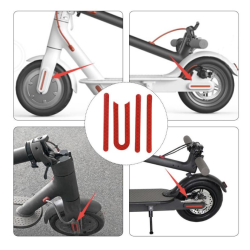 „Xiaomi M365“, „1S“, „Pro 2“ ir „M365 Pro“ atšvaitiniai lipdukai  - 2  