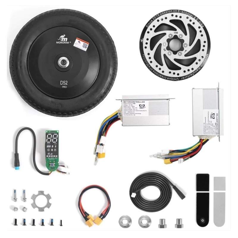 DUAL52 AWD Upgrade Kit für PACK U5 2.0 für Xiaomi Elektroroller - DUAL MOTOR Kit Monorim - 37 DUAL52 AWD Upgrade Kit für PACK U5