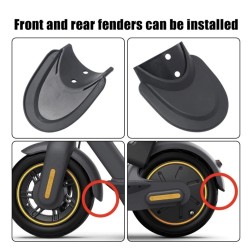 Mud retainer extension for front and rear fenders