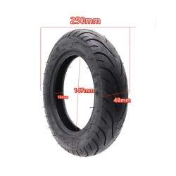 Xterm CST 10x2.25 inch band voor Kaabo Mantis elektrische scooters of met soortgelijke velgen.  - 4 Xterm CST 10x2.25 inch band 
