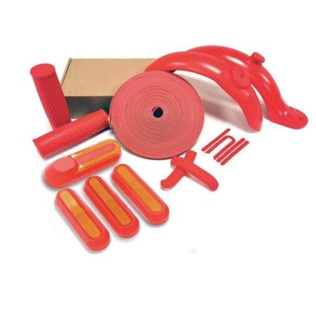 Fairing-sett med tilpasset farge - fendere pluss ekstrautstyr - standard og stor baklysdesign.  - 2 Fairing-sett med tilpasset f