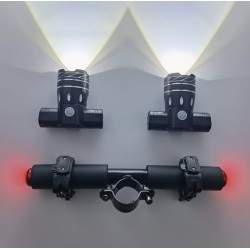 Podwójny pasek świetlny LED do skutera elektrycznego Xiaomi z akumulatorem 1200 mAh  - 3 Podwójny pasek świetlny LED do skutera 