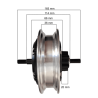 48v 500w rear motor for Kugoo M4, Ovex Z1 plus or other models. adaptive generic engine Kugoo - 2 Install this motor with a maxi