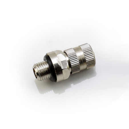 Luftventil i rostfritt stål med O-ring för tryckluftstötar. KROXNE - 1 
Rostfri ventil för luftfjädrar.
Uppgradera uppblåsningsv