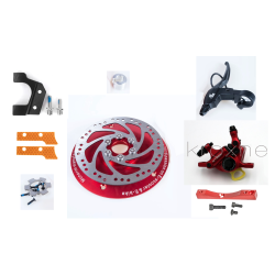 Monorim MD-MXR1 Pro kit stražnjih disk kočnica za 350w/500w motor na Ninebot Max G30 skuteru ili sličnom Monorim - 1 
Ugradite s