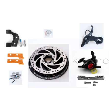 Monorim MD-MXR1 Pro kit stražnjih disk kočnica za 350w/500w motor na Ninebot Max G30 skuteru ili sličnom Monorim - 10 
Ugradite 