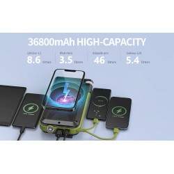 Végtelen akkumulátor vezeték nélküli töltővel Monorim PN W26 RADIO FM Monorim - 4 
Szerezd meg 36800mah-s power bankod, amely na