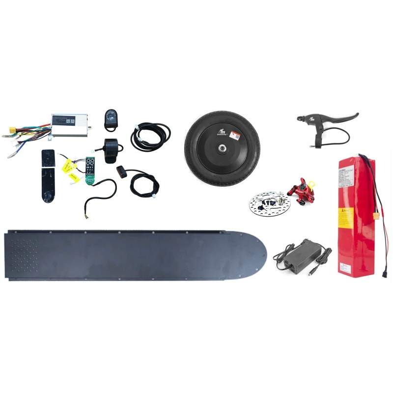 Monorim Pack U5 Pro (enthält einen 500-W-Motor) Monorim - 1 Beinhaltet einen 500-W-Nennmotor.
Enthält einen 14400-mAh-Akku mit 6