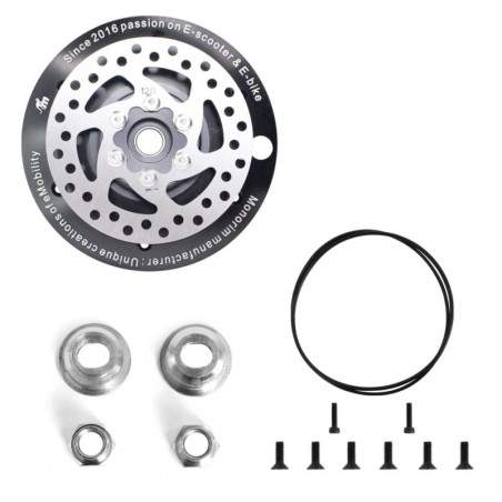 Tampa do motor MD para Pro, Pro2 - instale o motor traseiro (motor duplo) Monorim - 13  