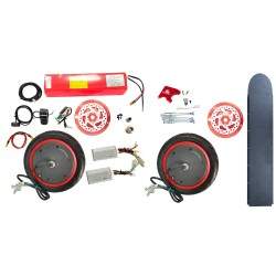 Monorim Dual32 Ultra (inclusief twee 350w motoren) Monorim - 1 36v 14400mah batterij met 30Ah BMS
Het bevat twee nominale 350w-m