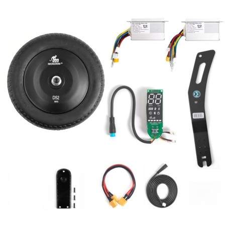 Monorim Dual52 Max (inkluderer en 500w motor) Monorim - 1 
Den inkluderer en nominel 500w motor, ved at tilføje denne effekt til