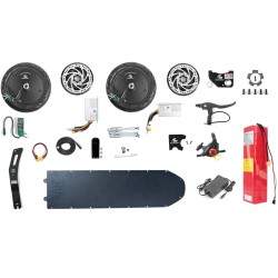 Monorim Dual52 Max Ultra (enthält zwei 500-W-Motoren) Monorim - 1 
Enthält einen 20000-mAh-Akku mit 60-Ah-BMS
48V 3A Batterielad