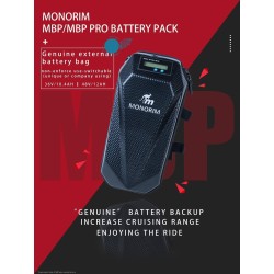 Monorim MBP 48v 12ah XT60 bateria externa para scooters elétricos. Monorim - 2