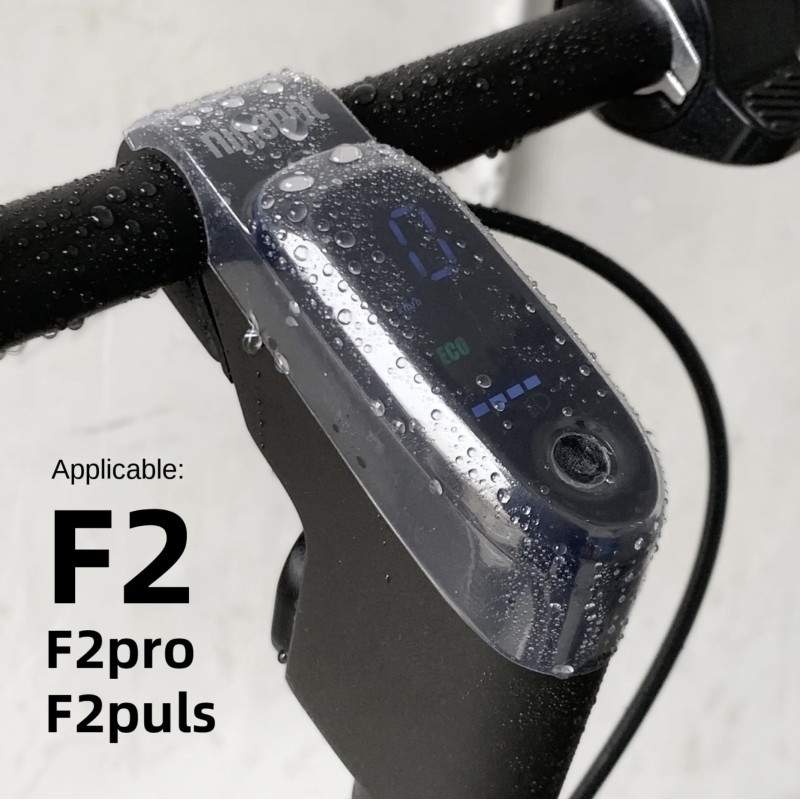 Waterdichte schermbeschermer compatibel met Segway F2, F2 Plus, F2 Pro of vergelijkbaar Segway - Ninebot - 10 Waterdichte scherm