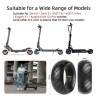 Pneumatico solido per scooter elettrico Zero 8, Zero 9, Vsett 8, Vsett 9, Kugoo X1, Kirin G2 Pro 8.5x3 Kukirin - 2 Pneumatico so