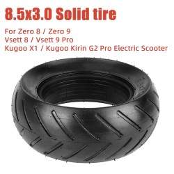 Pneu sólido para scooter elétrica Zero 8, Zero 9, Vsett 8, Vsett 9, Kugoo X1, Kirin G2 Pro 8.5x3 Kukirin - 7 Pneu sólido para sc