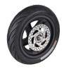 Aro dianteiro completo com disco de freio para Segway F2, F2 Plus, F2 Pro ou similar - 10x2,5 polegadas Segway - Ninebot - 2 Aro