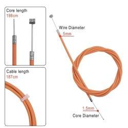 Remkabel voor Segway F20, F25, F30, F40, D18, D28, D38 of vergelijkbaar Segway - Ninebot - 6 Remkabel voor Segway F20, F25, F30,