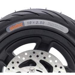 Roda traseira completa para Segway Ninebot kickscooter F20, F25, F25i, F30, F40, F40i ou similar - 10x2,5 polegadas Segway - Nin
