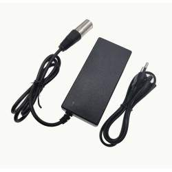 Carregador para trotinete ou bicicleta elétrica 54,6V 2A, 3A, 4A e 5A - 48V - conector XLR  - 1 Compatível com trotinetes e bici